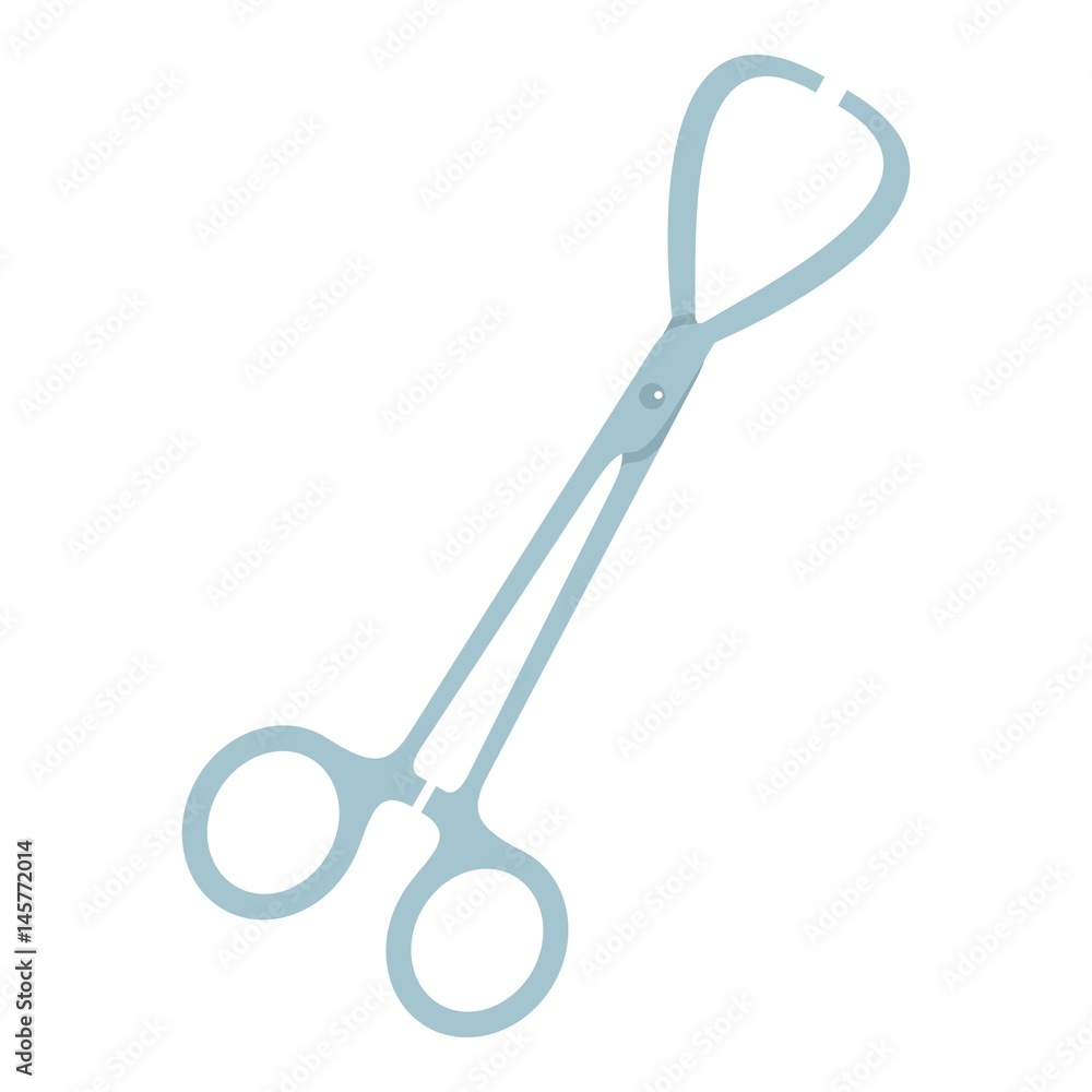 Operating scissors icon isolated Operating scissors icon isolated