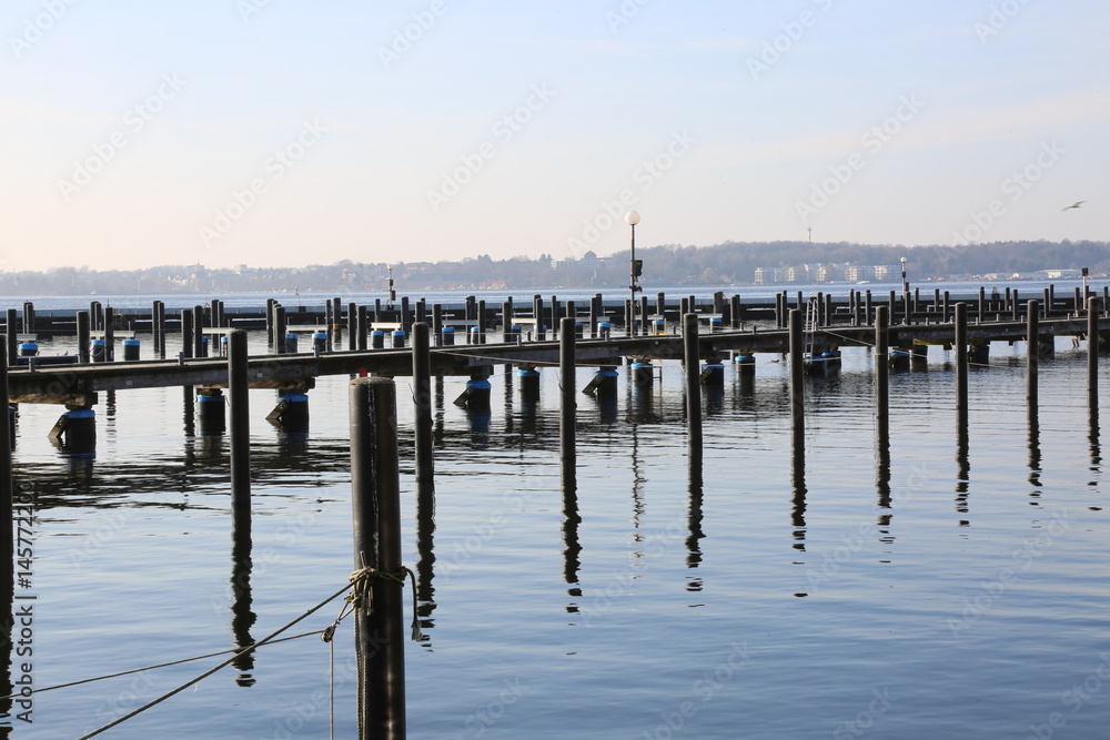 Fototapeta premium Marina z kijkami
