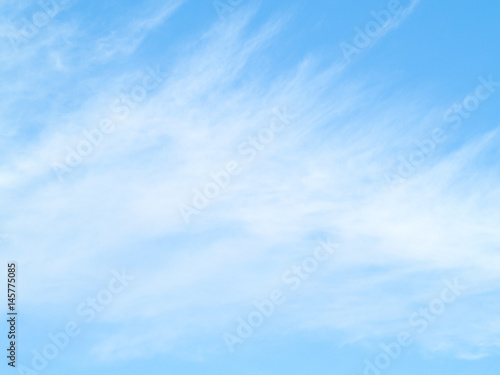 Texture of clouds on a blue sky in a cloudy day