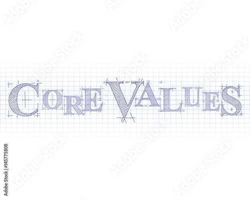 Core Values Technical Word