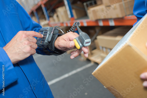 Finger scanner and wrist computer