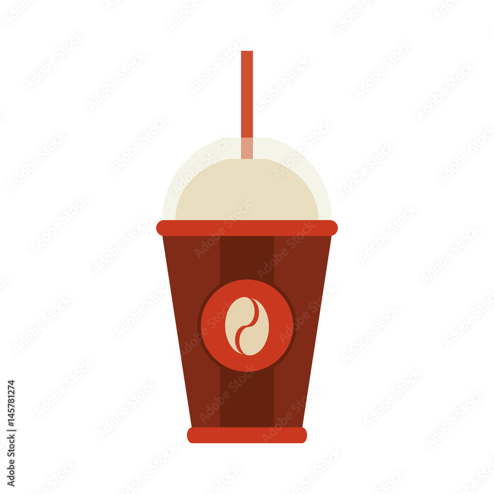 disposable cup coffee related icon image vector illustration design disposable cup coffee related icon image vector illustration design