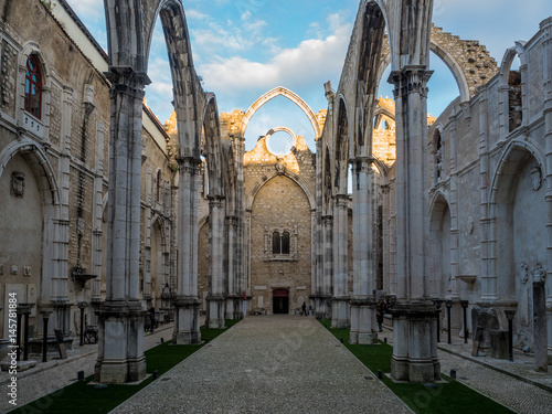 Convent of Our Lady of Mount Carmel (Portuguese: Convento da Ordem do Carmo) is a former-Roman Catholic convent located in the civil parish of Santa Maria Maior, municipality of Lisbon, Portugal. 