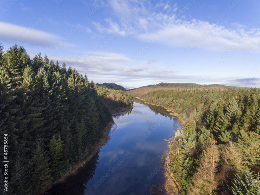 Fototapeta premium Aerial Landscape