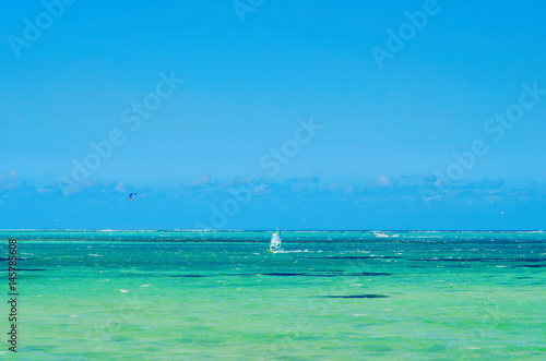 Kite and Windsurfing on Mauritius