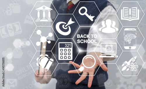 Картината върху платно Back To School Education Learning Training Concept