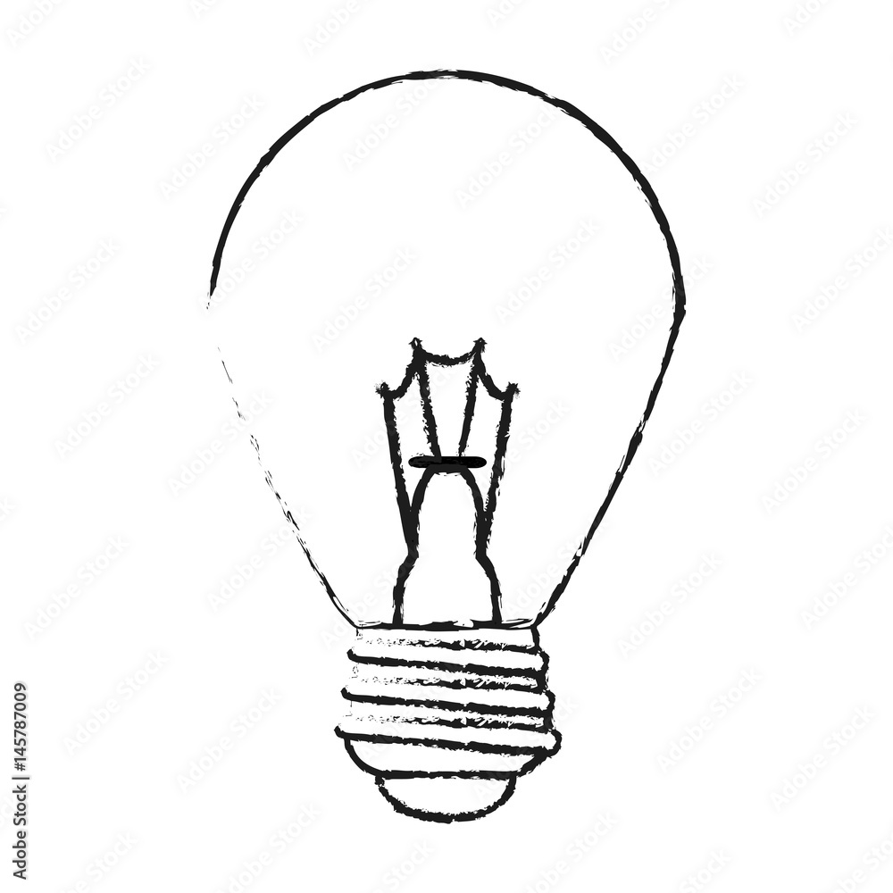 regular lightbulb icon image vector illustration design regular lightbulb icon image vector illustration design