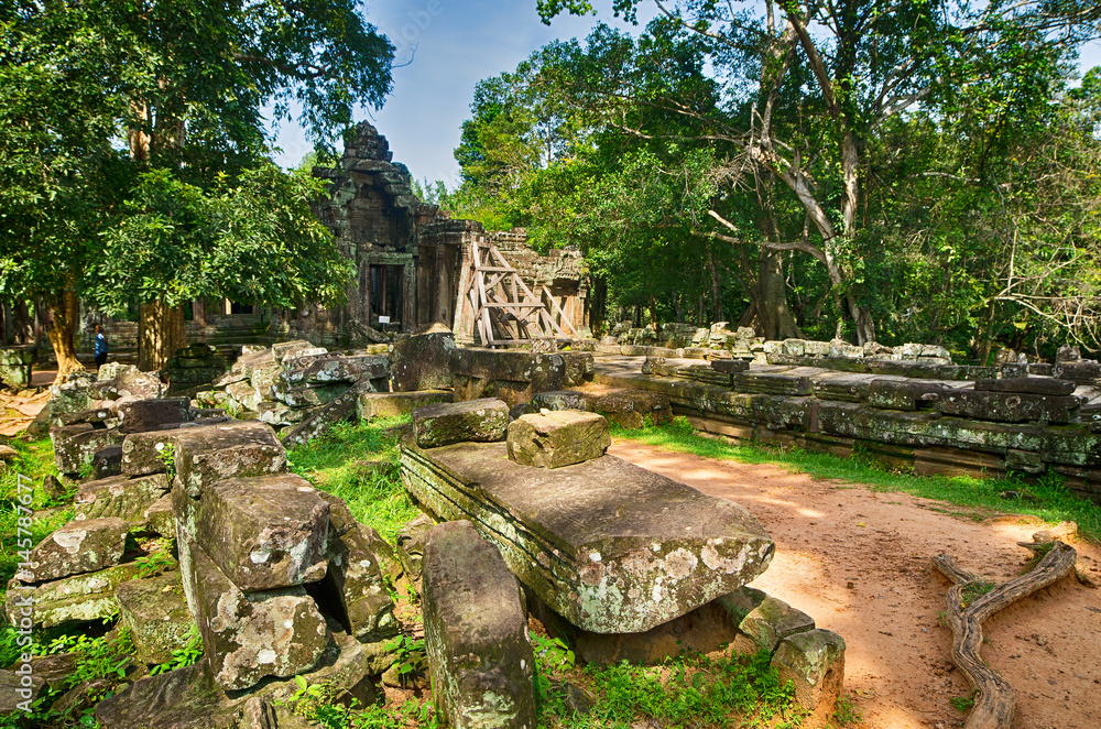 Banteay Kdei temple in Angkor, Siem Reap, Cambodia.