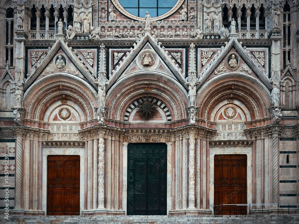 Siena Cathedral closeup