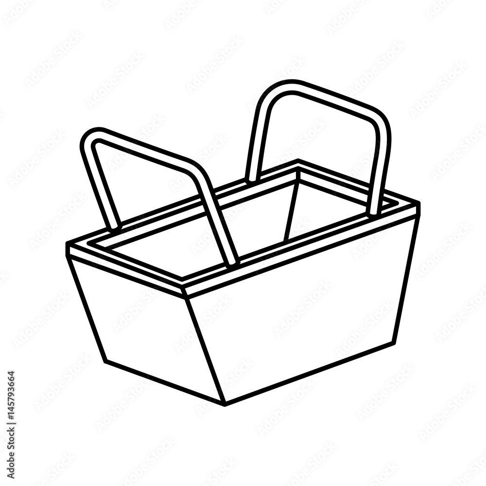 shopping basket isolated icon vector illustration design shopping basket isolated icon vector illustration design