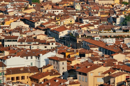 Florence old building roof