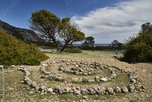 Die Steinspirale von Lissos  Westkreta