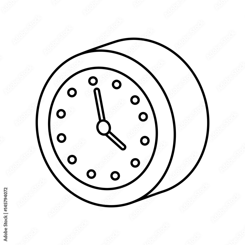 watch clock isolated icon vector illustration design watch clock isolated icon vector illustration design