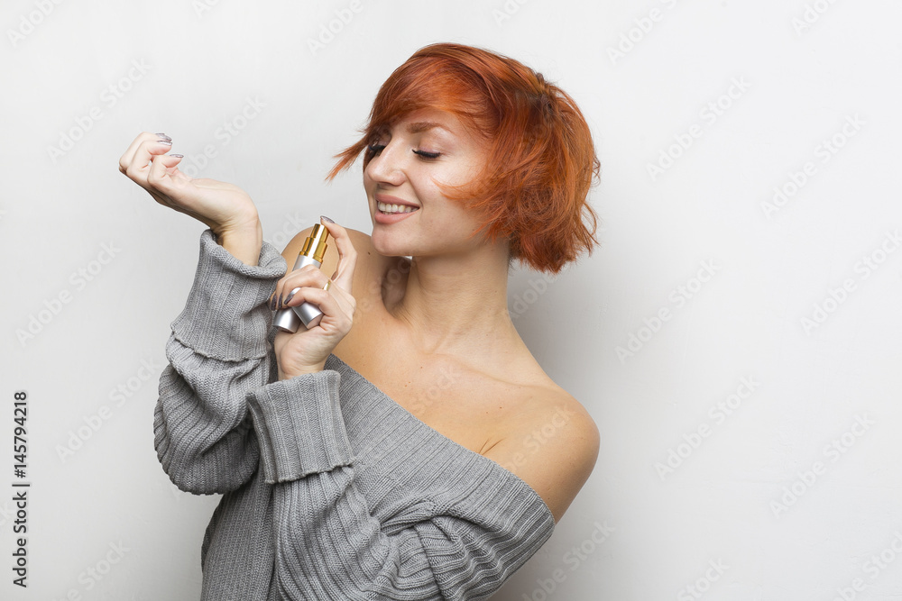 Perfume on the girl Perfume on the girl