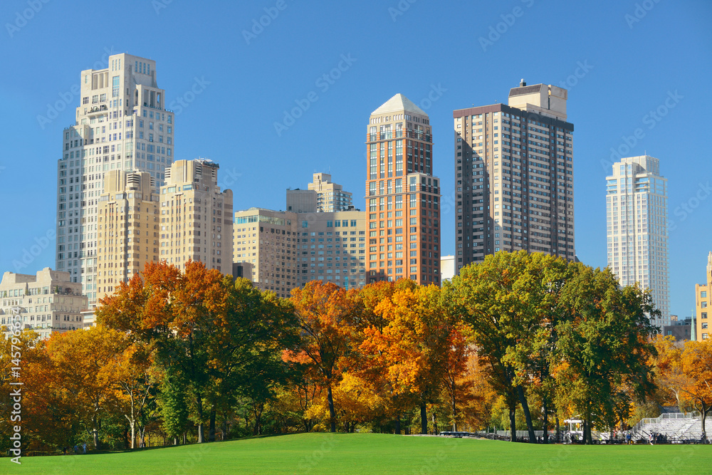 Obraz premium Central Park Autumn