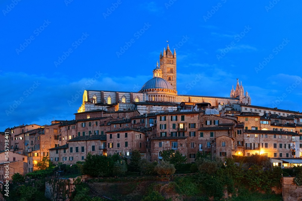 Siena Cathedral evening