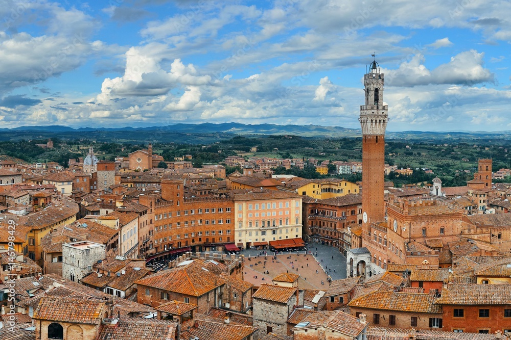 Siena bell tower