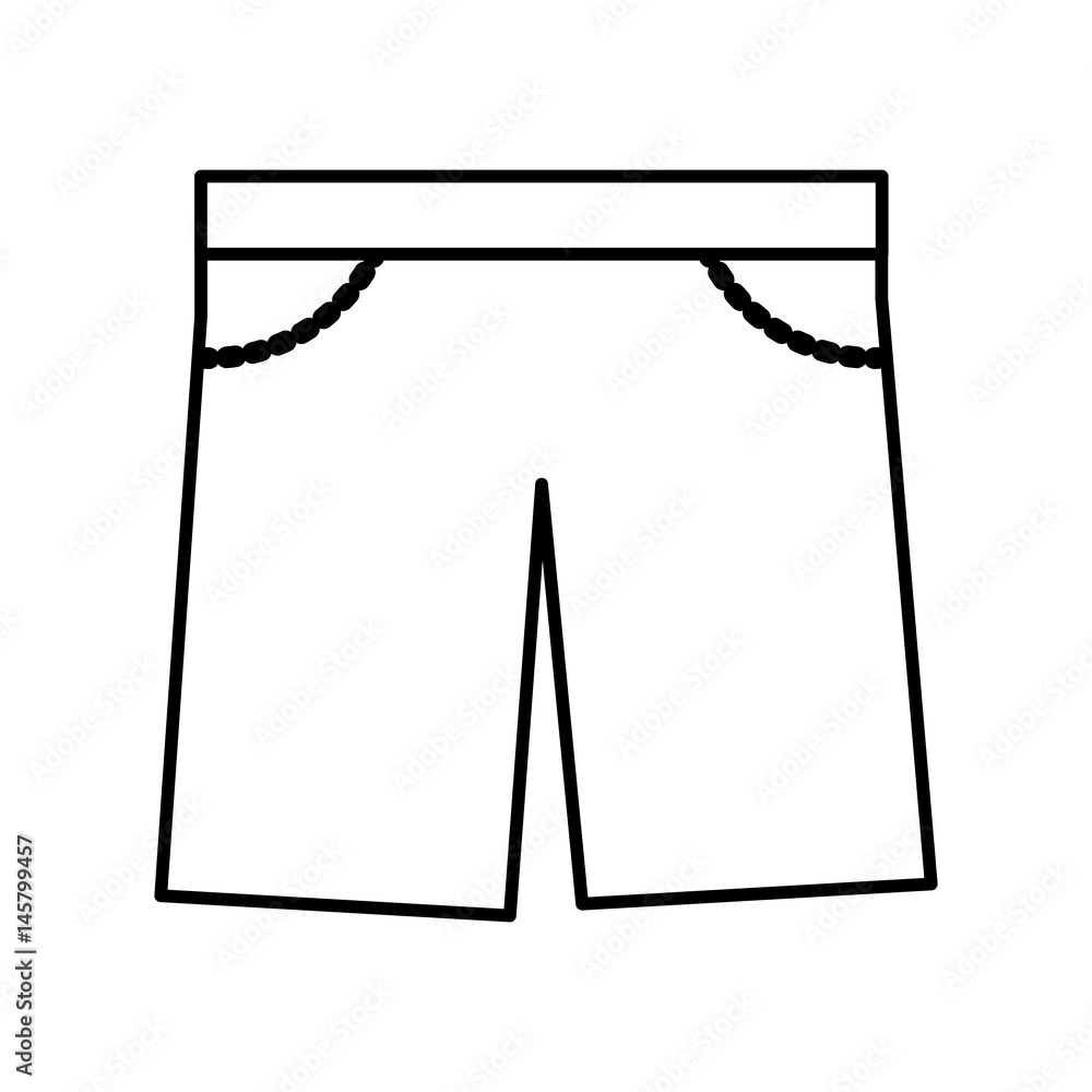 masculine short clothes icon vector illustration design masculine short clothes icon vector illustration design