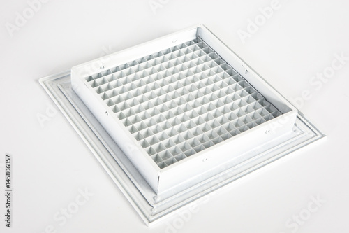 Square grille for air condi...