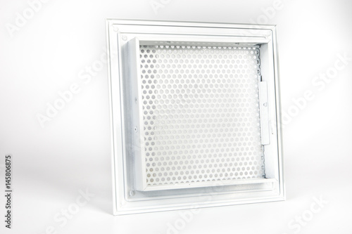 Square grille for air condi...