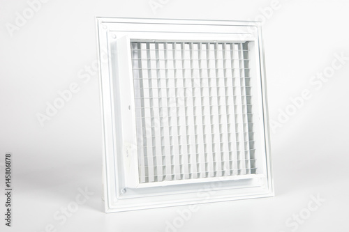Square grille for air condi...