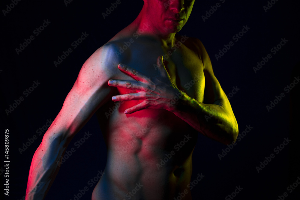 Sexy male nude man Stock Photo Adobe Stock