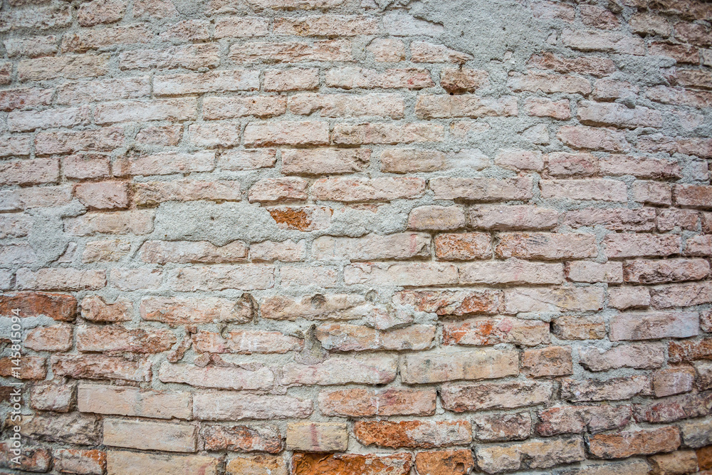 Textured background: old brick wal Textured background: old brick wal