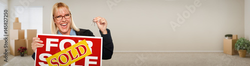 Banner of Adult Woman Insid...