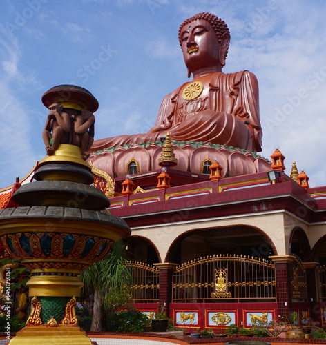 Wat Machimmaram Sitting Buddha,Tumpat photo