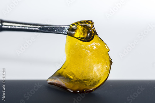Cannabis Concentrates - Shatter Wax made from legal recreational and medical marijuana