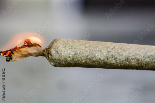 Marijuana Joints Isolated - Cannabis Smoking