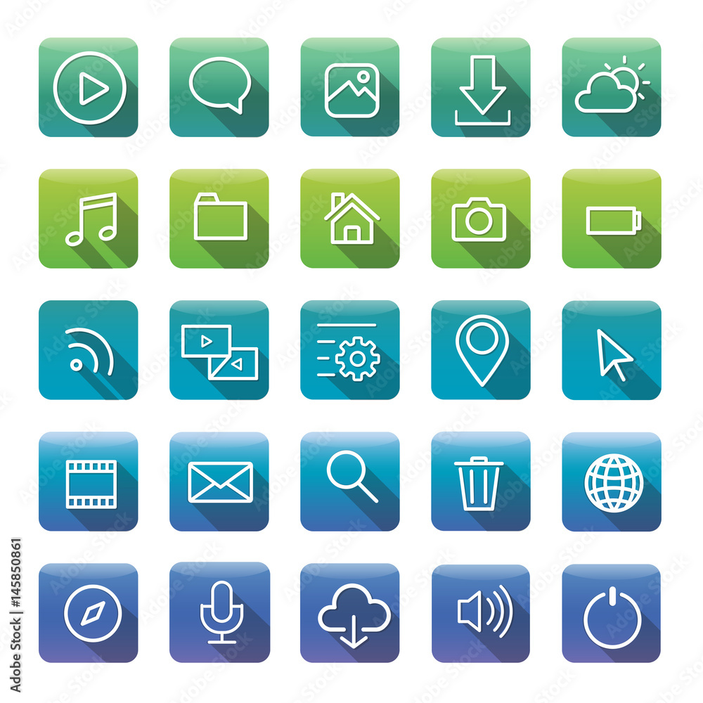 Technology Digital Device Icon Vector Concept Technology Digital Device Icon Vector Concept