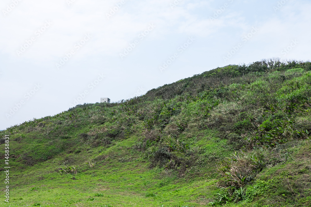 Fototapeta premium View of top of the mountain