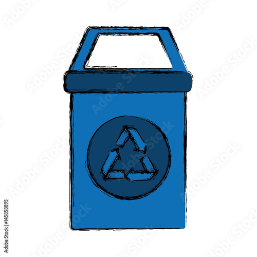 Recycle reduce and reuse icon vector illustration graphic design