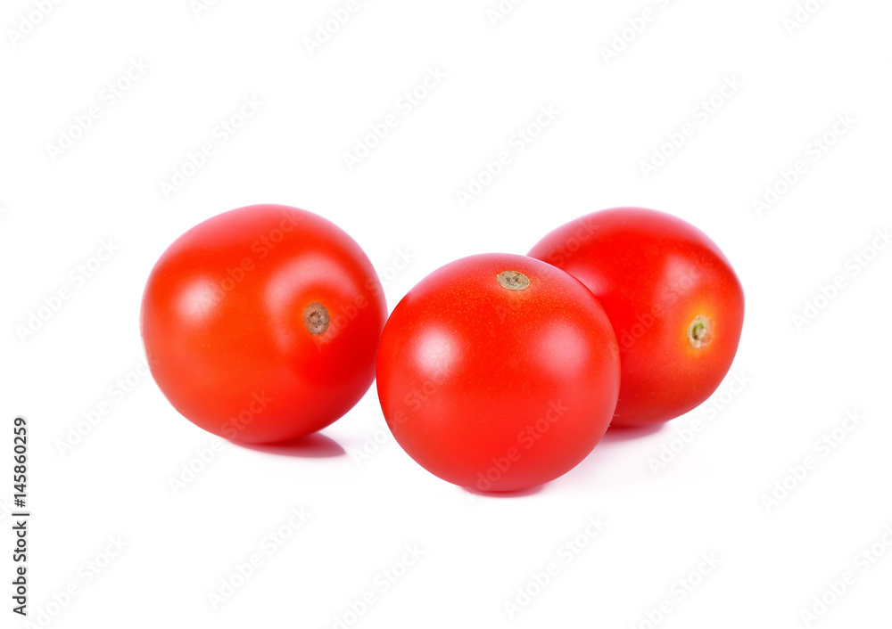 Tomatoes isolated on white background Tomatoes isolated on white background