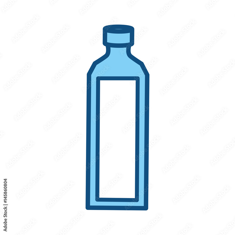 Empty plastic bottle icon vector illustration graphic design Empty plastic bottle icon vector illustration graphic design