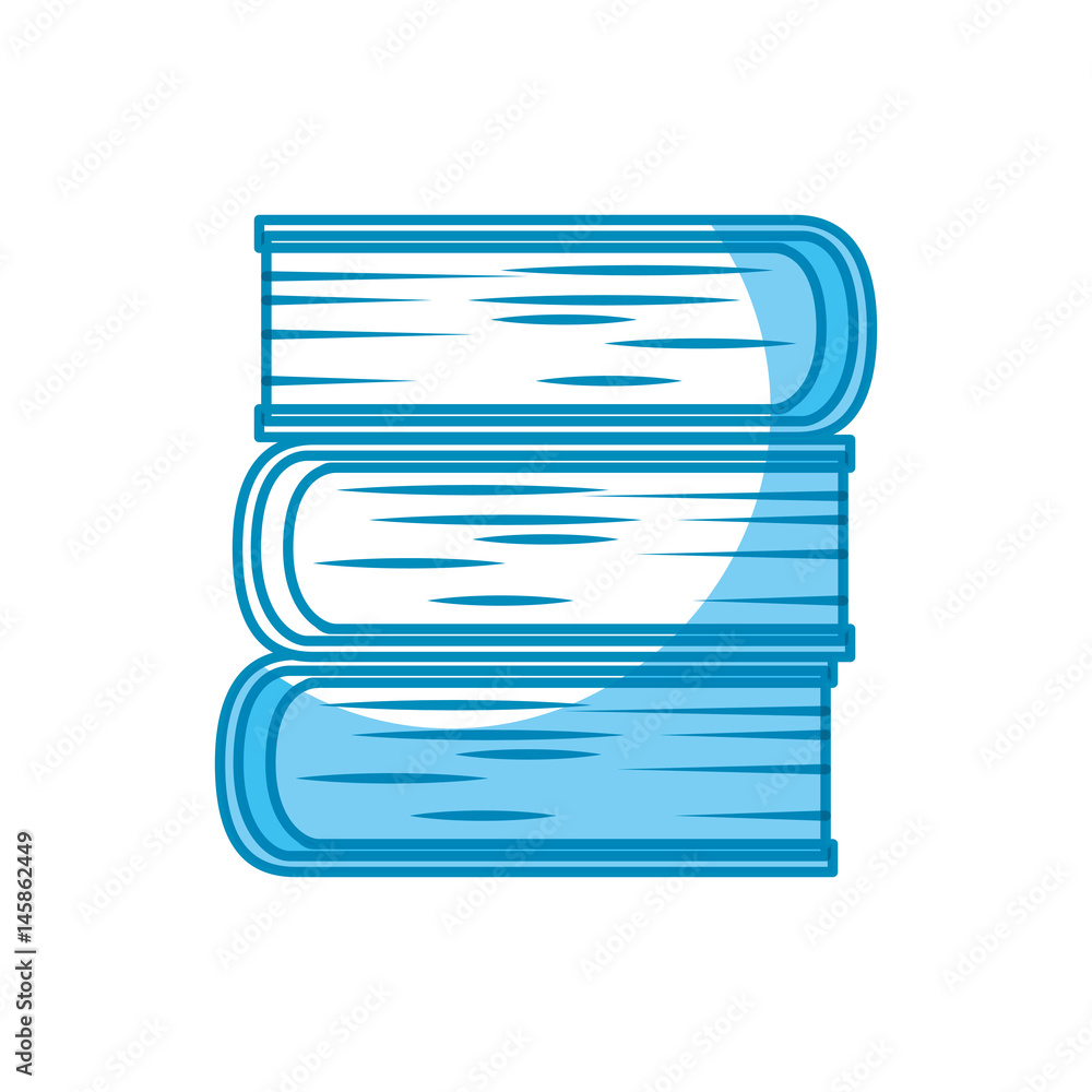 academic books icon over white background. vector illustration academic books icon over white background. vector illustration