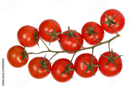 Branch of cherry tomatoes