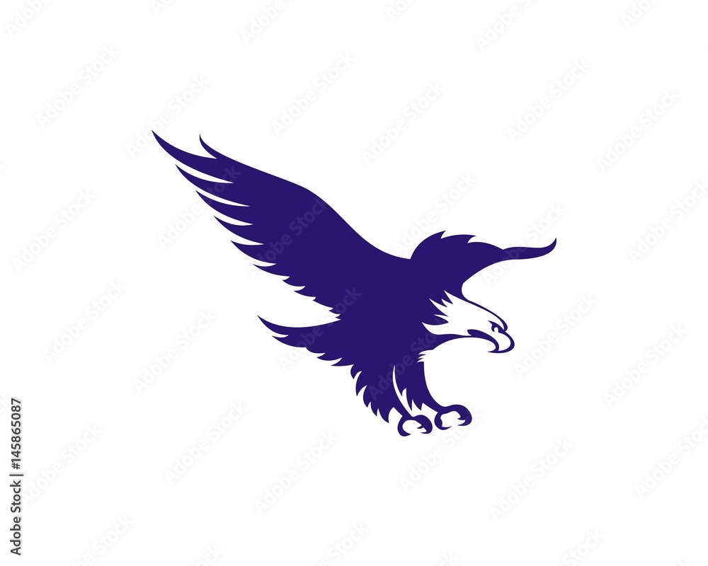 Fototapeta premium Eagle Illustration Logo Vector