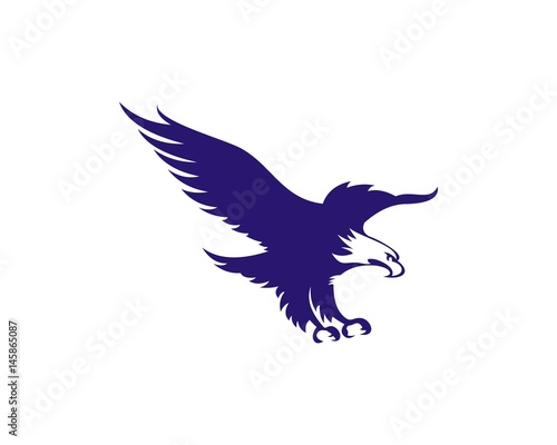 Eagle Illustration Logo Vector