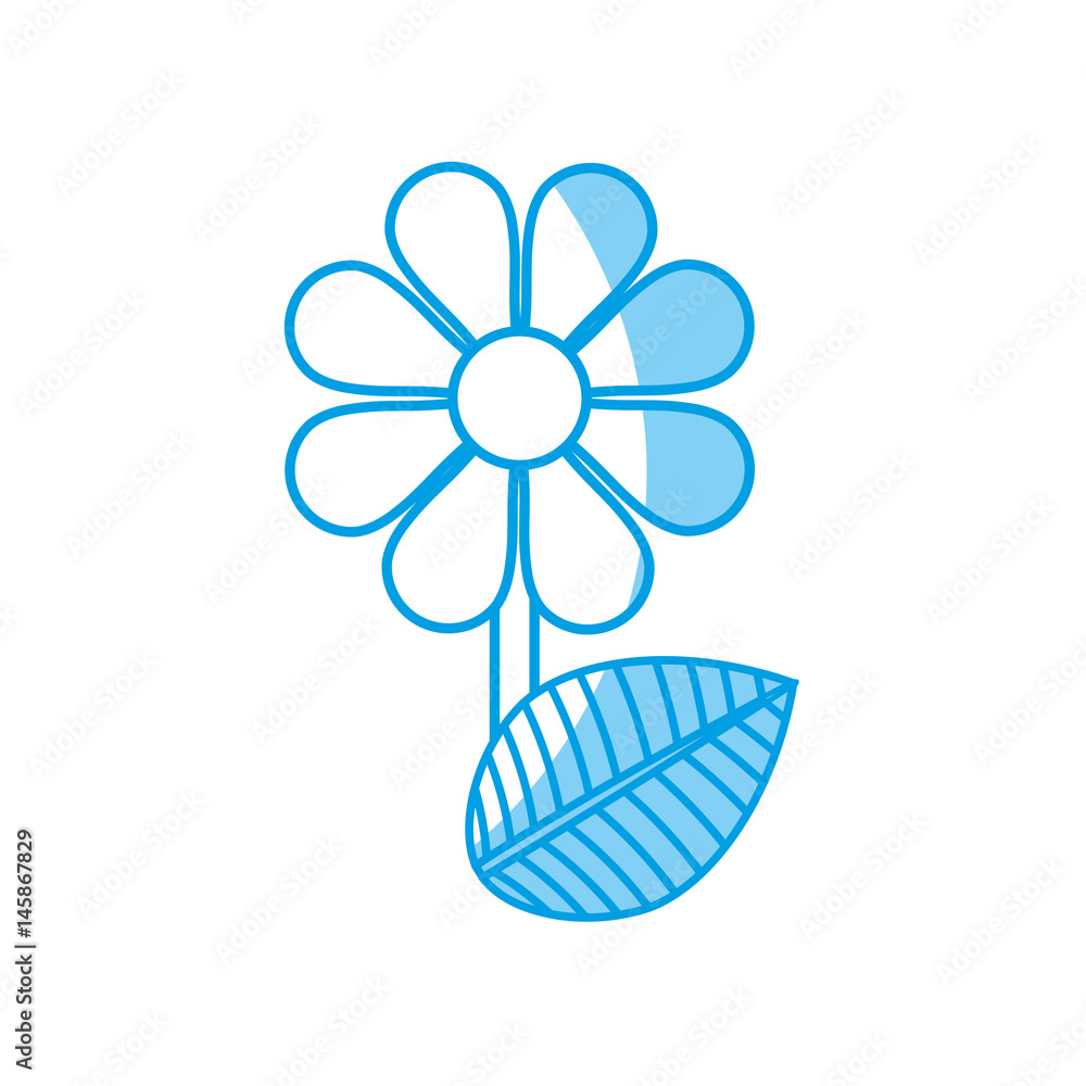 beautiful flower icon over white background. vector illustration beautiful flower icon over white background. vector illustration