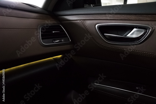 Car Interior - Armrest - Control panel © nakedking