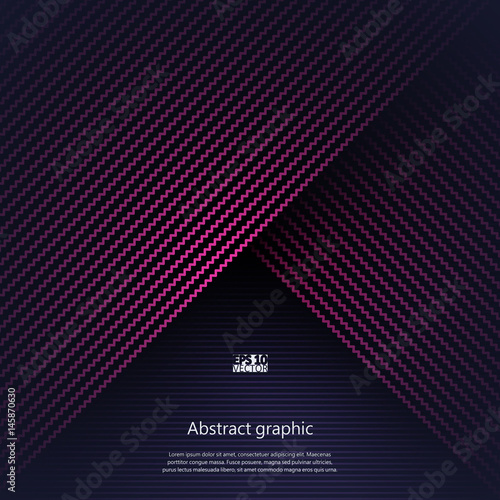 Graphic illustration with geometric pattern. Eps10 Vector illustration.