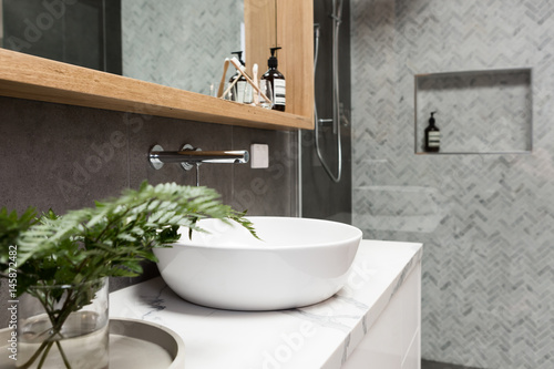 Bathroom details clean whit...