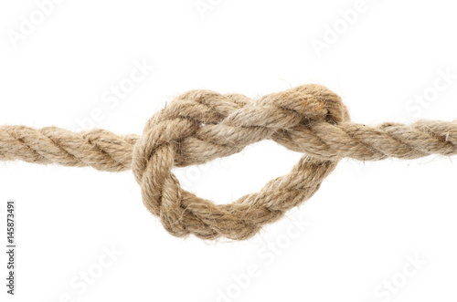 ropes on white background