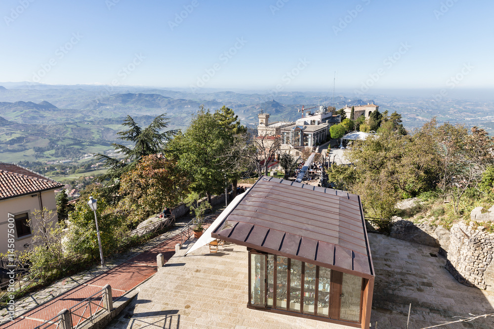 San Marino and the Apennine Mountains
