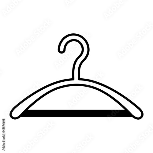 Drying hook laundry icon vector illustration design