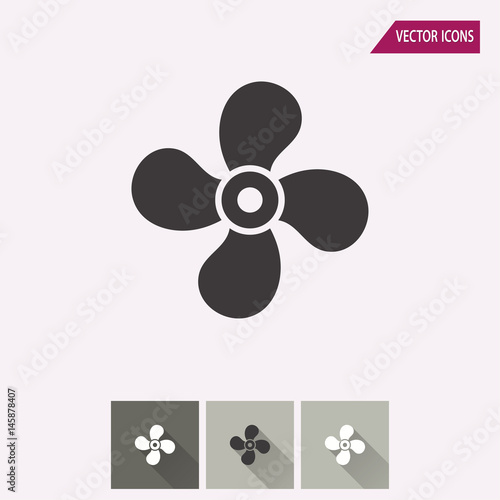 Fan - vector icon.