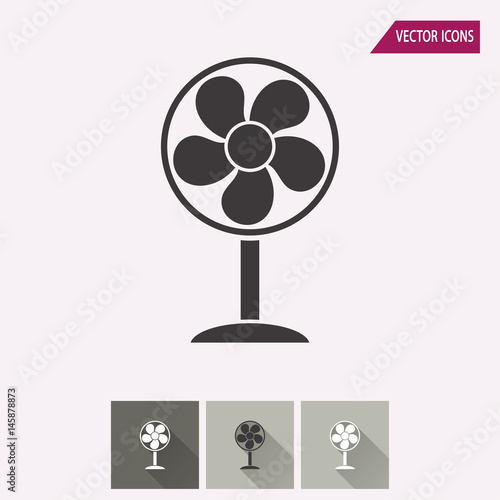 Fan - vector icon.