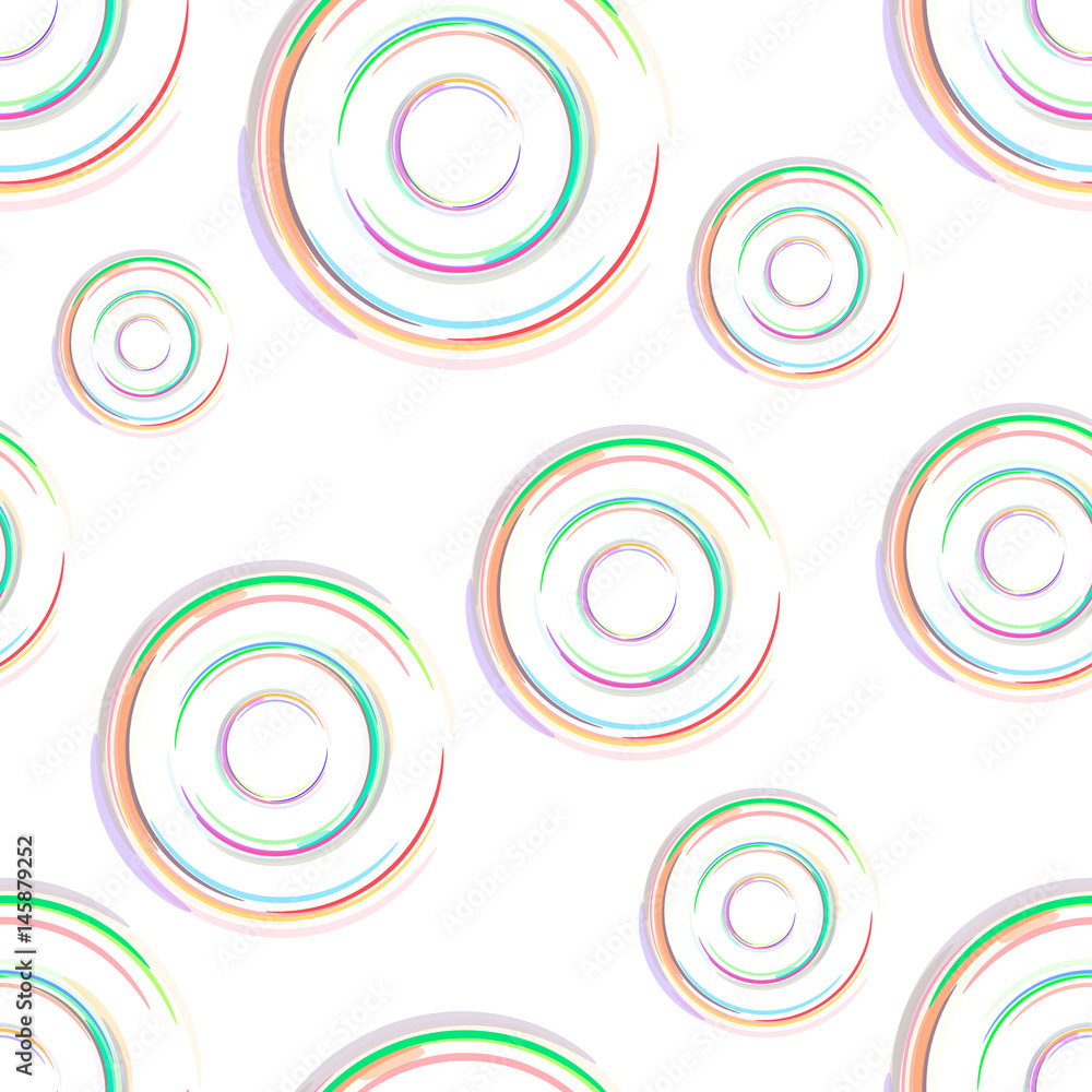abstract rings as a seamless pattern for background abstract rings as a seamless pattern for background